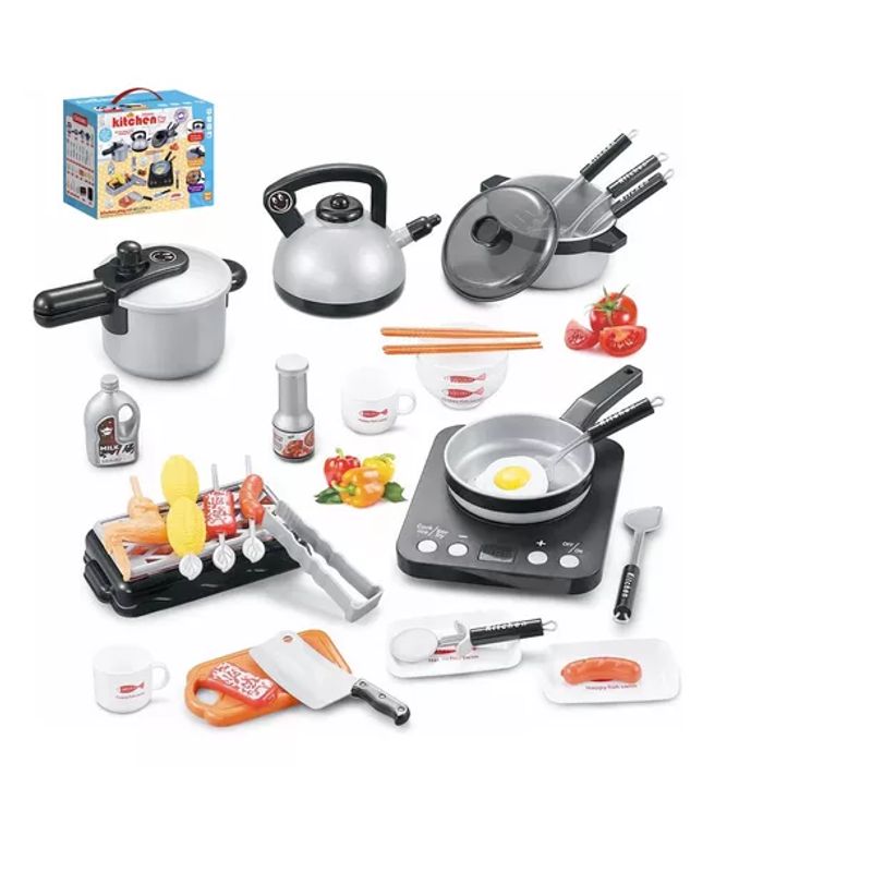 GENERICO - Set De Cocina De Juguete 36pcs Niños Juego De Mini Chef
