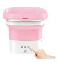 GENERICO - Mini Lavadora Portatil Plegable Centrifugado Ropa