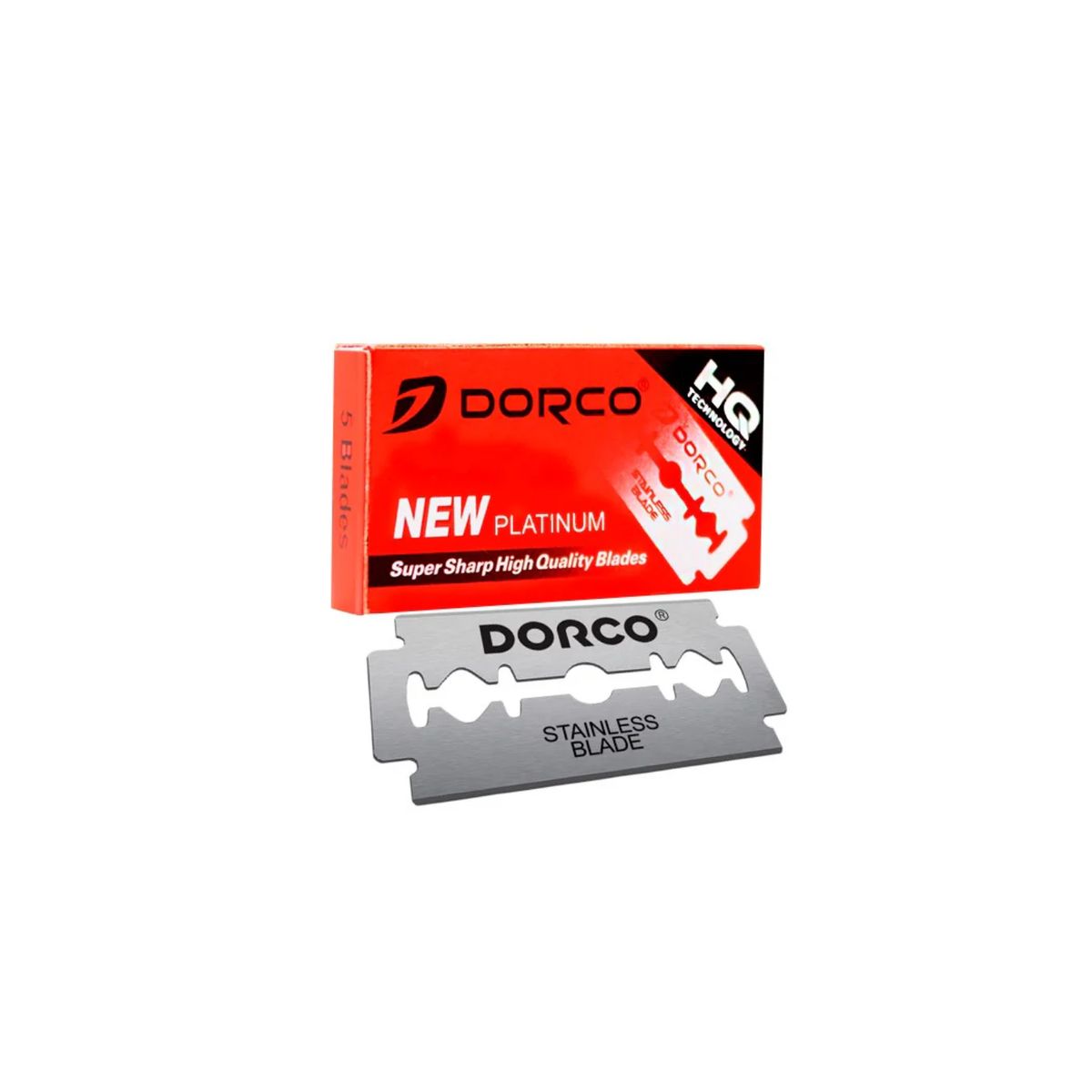 DORCO - 120 Hoja De Afeitar Para Navajas  Navajin Dorco Rojo