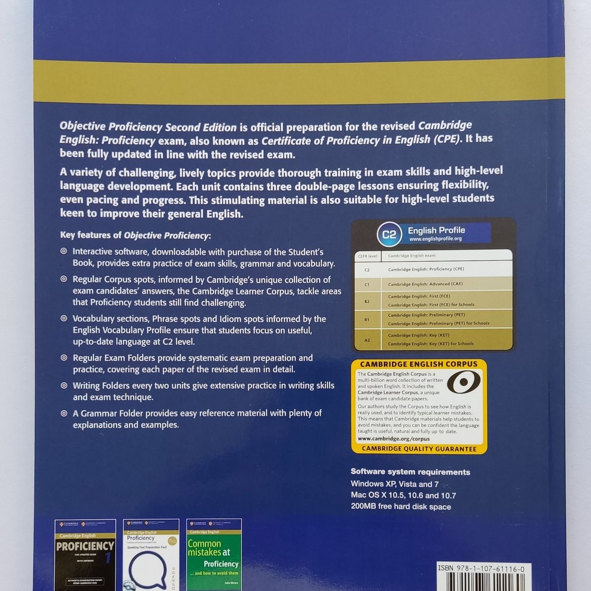 CAMBRIDGE - Libro Cambridge Objective Proficiency Students Book 2nd - C2