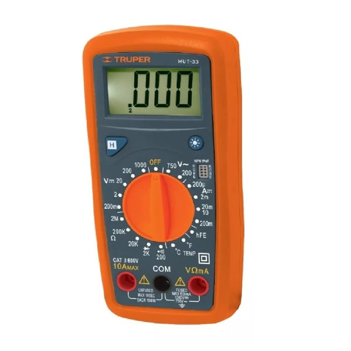 TRUPER - Multímetro Digital  Truper  Mut-33