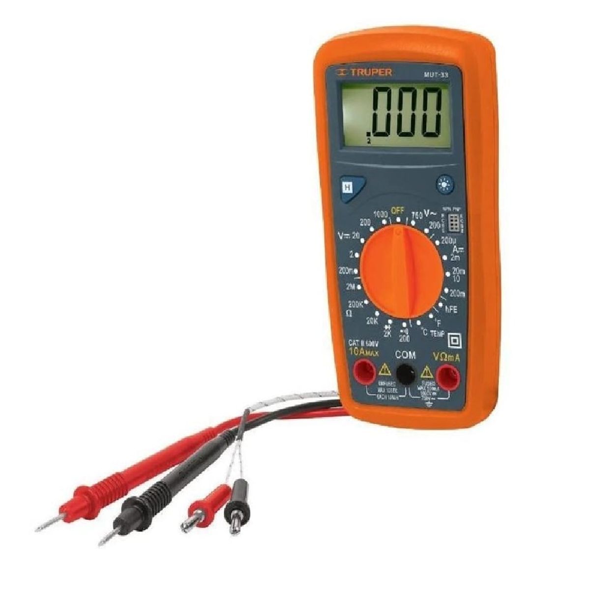 TRUPER - Multímetro Digital  Truper  Mut-33
