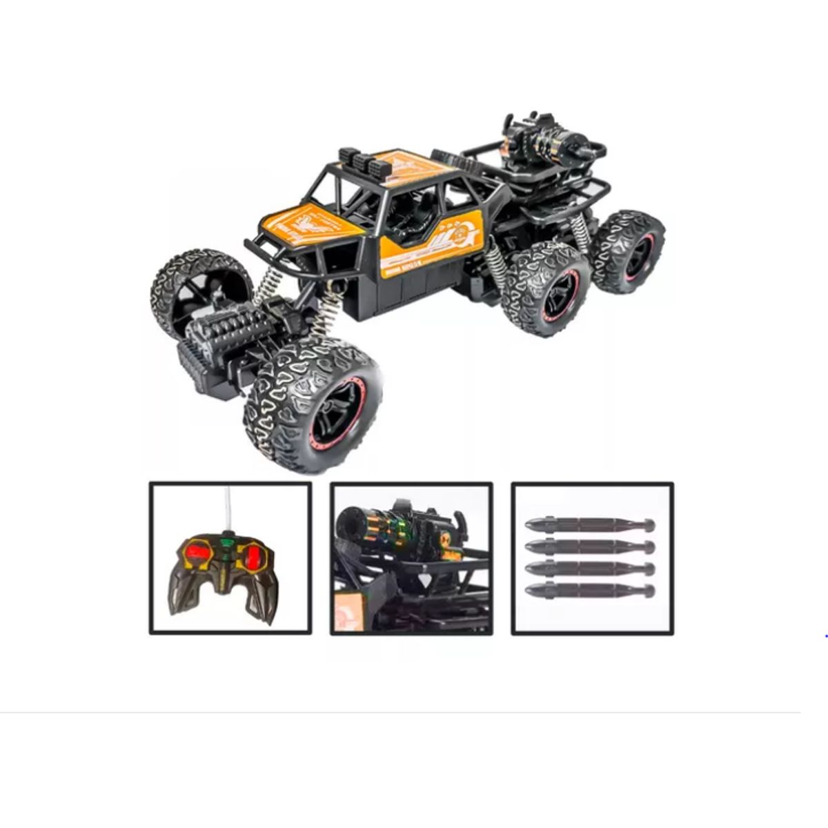 GENERICO - Auto A Control Remoto 6 Ruedas 4x4