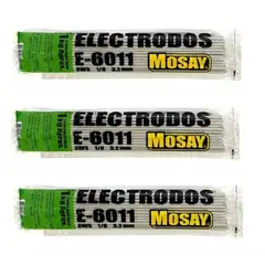 MOSAY - 3 Kilos de Electrodos , Soldadura 6011 1/8,