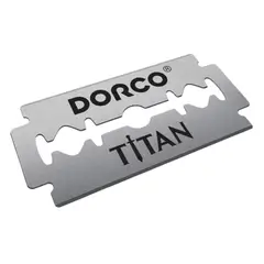 DORCO - Hojas de Afeitar Doble Filo Titan 200 Unidades