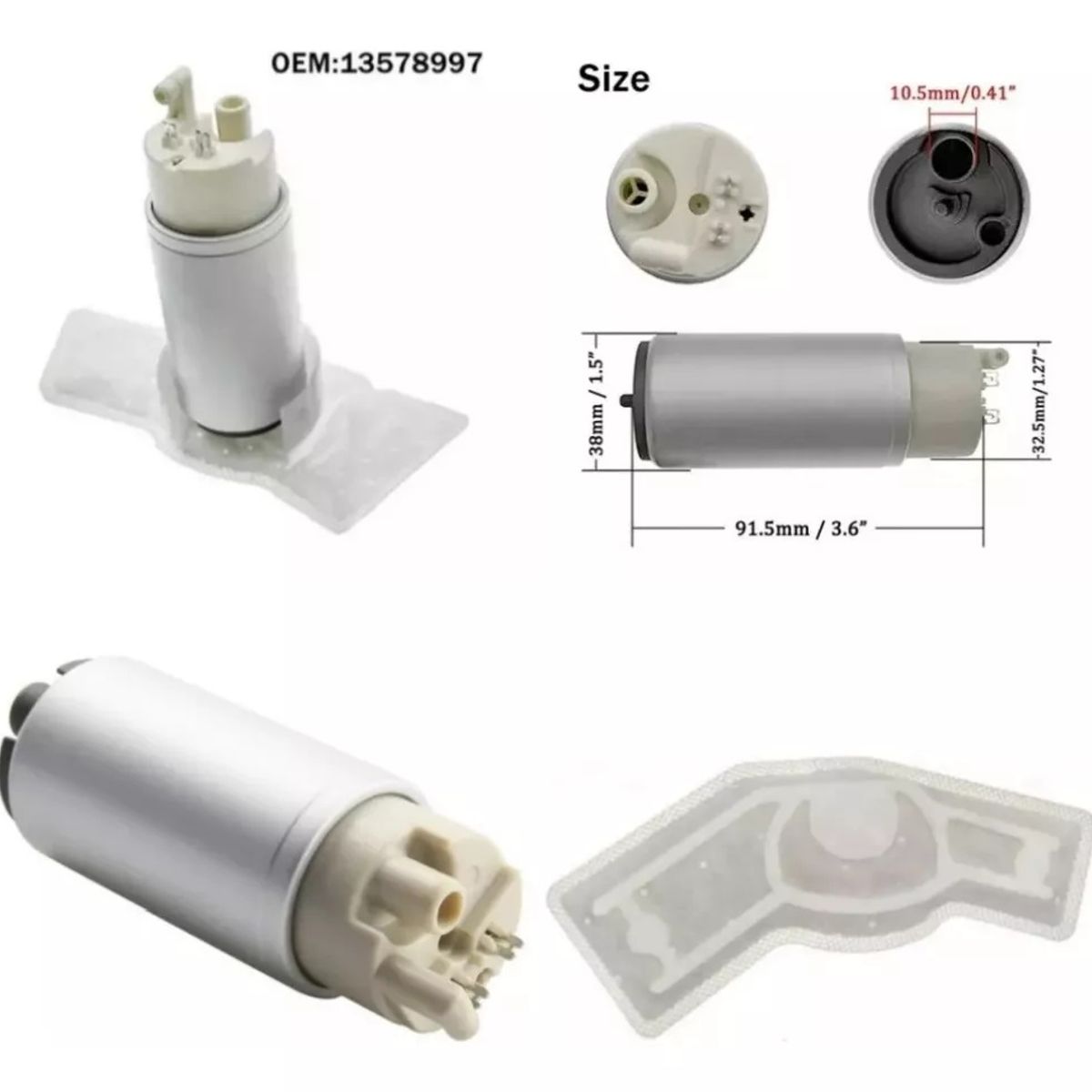 KUANGYE - Bomba De Bencina Para Spark Gt 1.2 (pila) 2010-2023