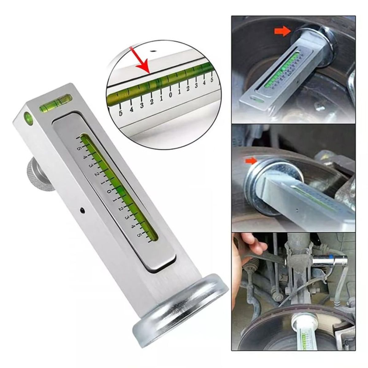 KUANGYE - Calibrador Magnético Para Alineación De Ruedas Angulo Camber