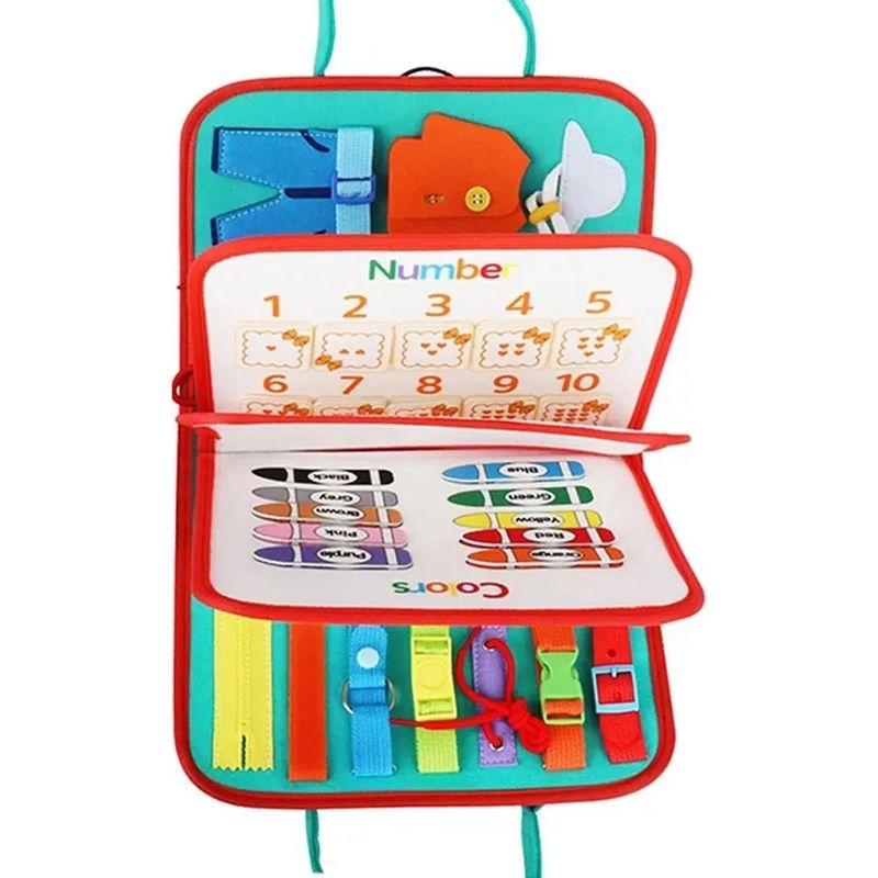 KUANGYE - Ocupado Montessori Juguete Sensorial Cognition Juguete De