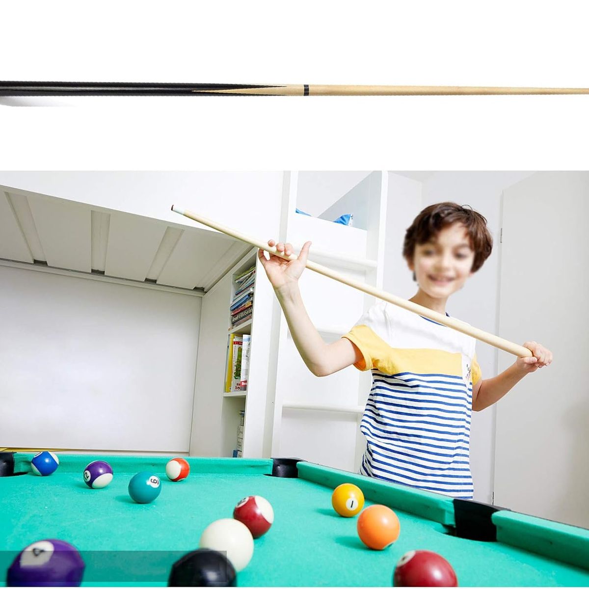 KUANGYE - Taco Pool Madera Maple Billar Profesional Taco De Billar