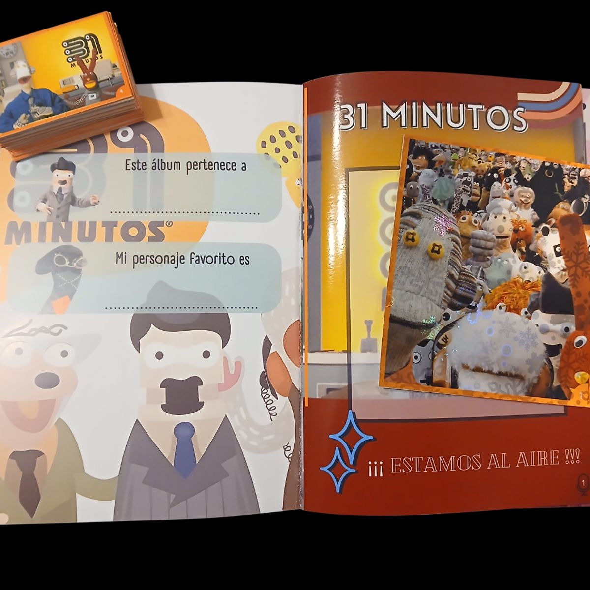 GENERICO - Mini Álbum 31 minutos + Todas Sus Láminas A Pegar