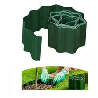 9m Valla De Plástico Para Jardín Y Césped De Para Paisajism