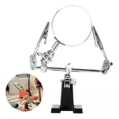 KUANGYE - Lupa De Clip Multifuncional De 65 Mm Y 90 Mm Con Auxiliar