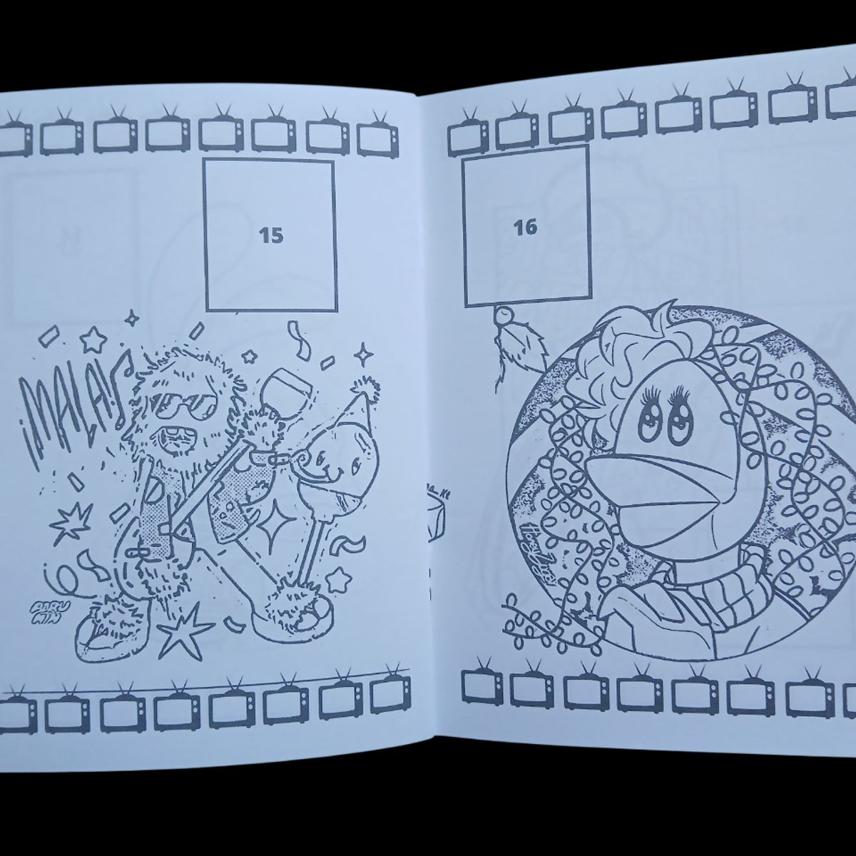 GENERICO - Libro Para Pintar 31 minutos con stickers