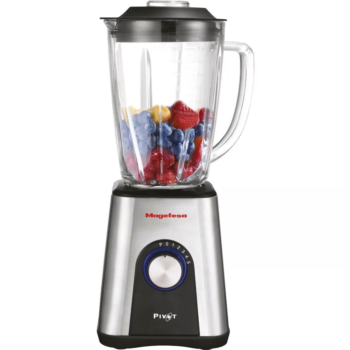 MAGEFESA - Licuadora Pivot 4 Cuchillas 1000Watts MGF4298 Magefesa