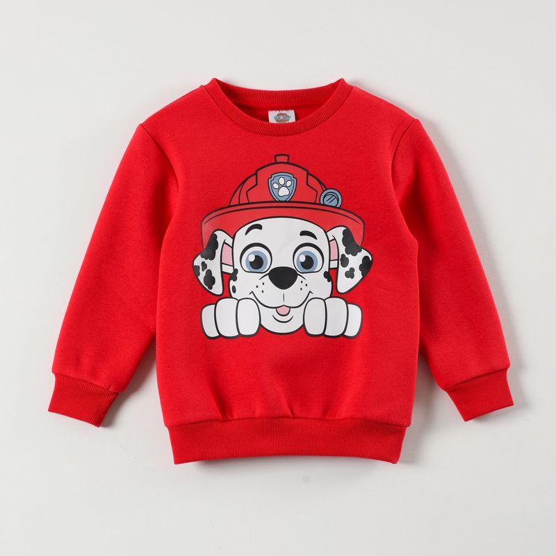 PAW PATROL - Poleron Niño Marshal Rojo Paw Patrol