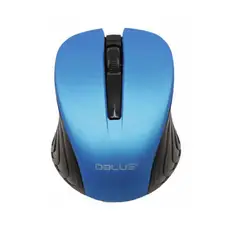 DBLUE - Mouse Inalambrico 3D Optico Azul