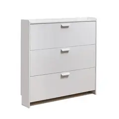 GLOBAL LATIN GROUP - Mueble Zapatero Organizador Estante Zapatos VTRIN 120x100x30 - Blanco