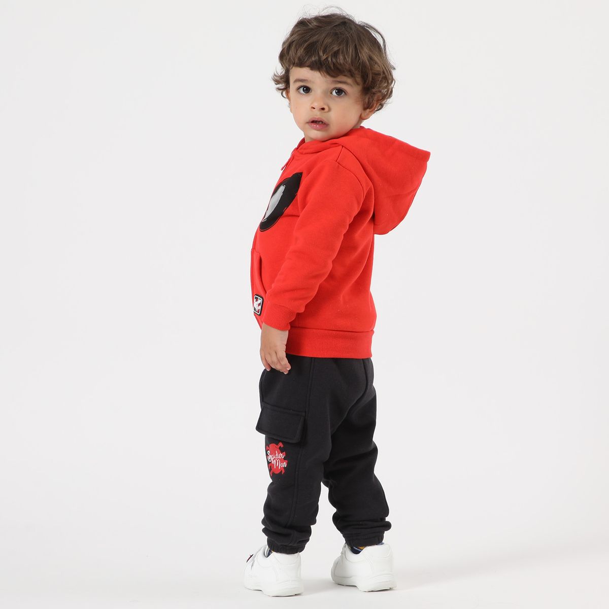 MARVEL - Buzo Niño Spiderman Mascara Rojo Marvel