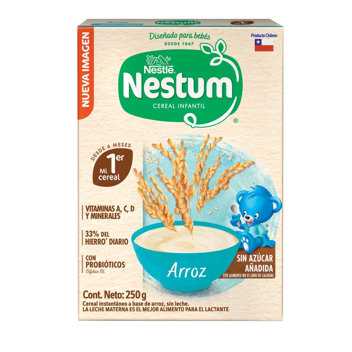 NESTUM - Cereal Infantil NESTUM® Arroz 250g