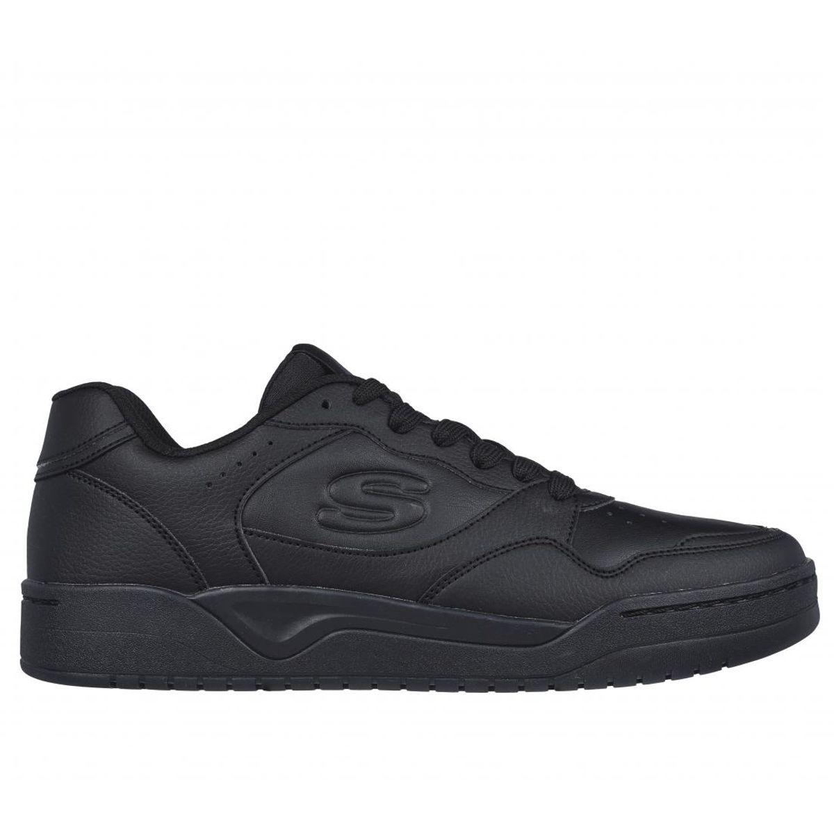 SKECHERS - Zapatilla Hombre Koopa Volley Low Varsity Negro Skechers