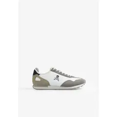 SCALPERS - Zapatillas Ante Calavera Grey
