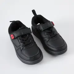 MARVEL - Zapatilla Escolar Niño Spiderman Logo Negro