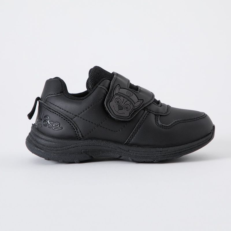 PAW PATROL - Zapatillas Escolar Niño Chase Negro Paw Patrol