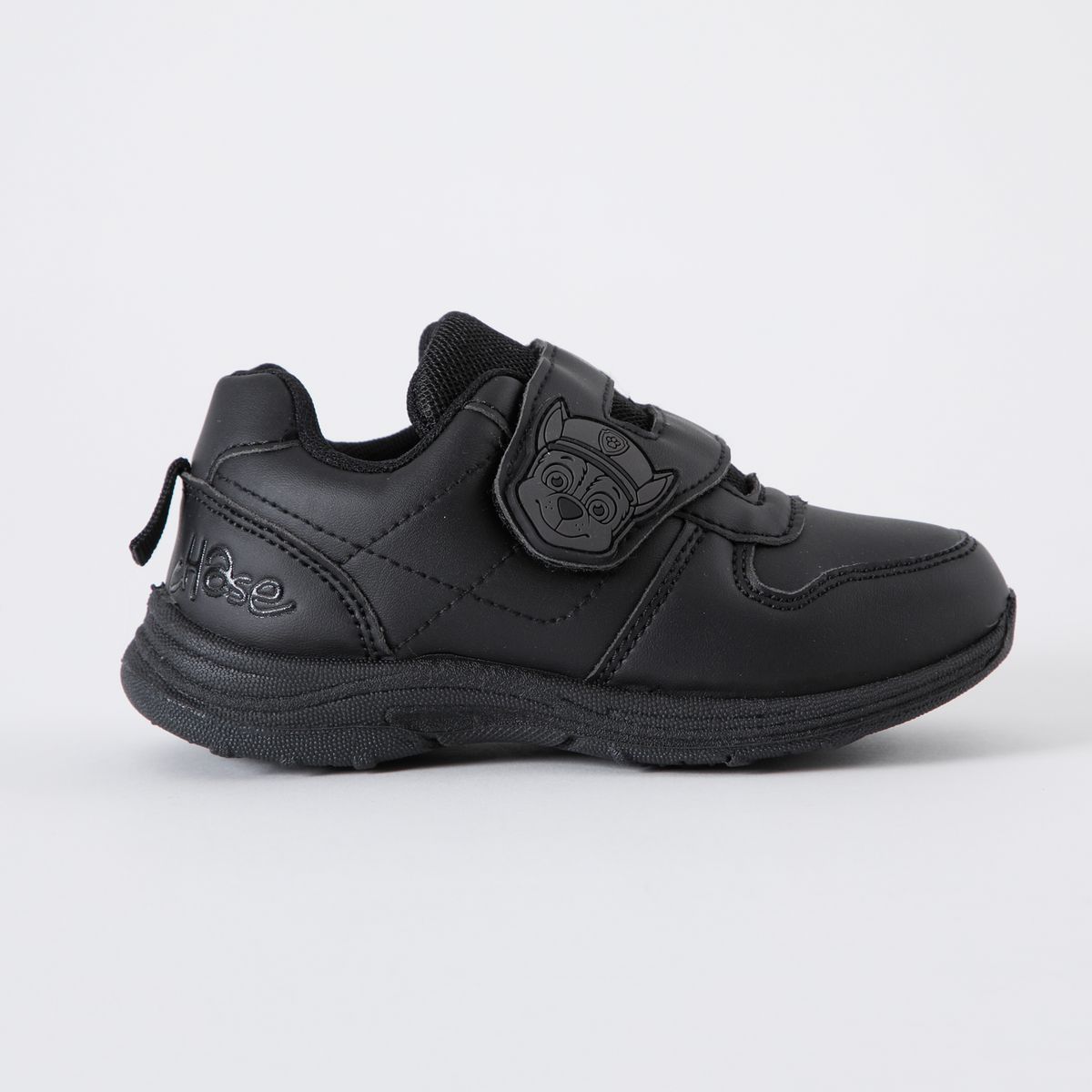 PAW PATROL - Zapatillas Escolar Niño Chase Negro Paw Patrol