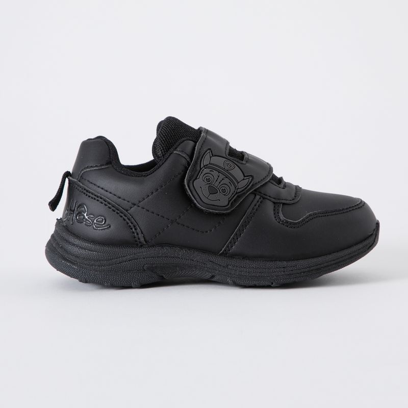 PAW PATROL - Zapatillas Escolar Niño Chase Negro Paw Patrol