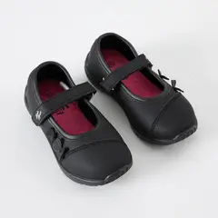 DISNEY - Zapatillas Escolar Niña Minnie Moños Negro