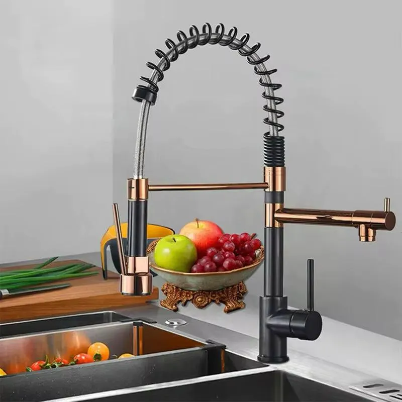 ACTUAL - Llave Monomando Grifo Para Lavaplatos 2 en 1 Extensible