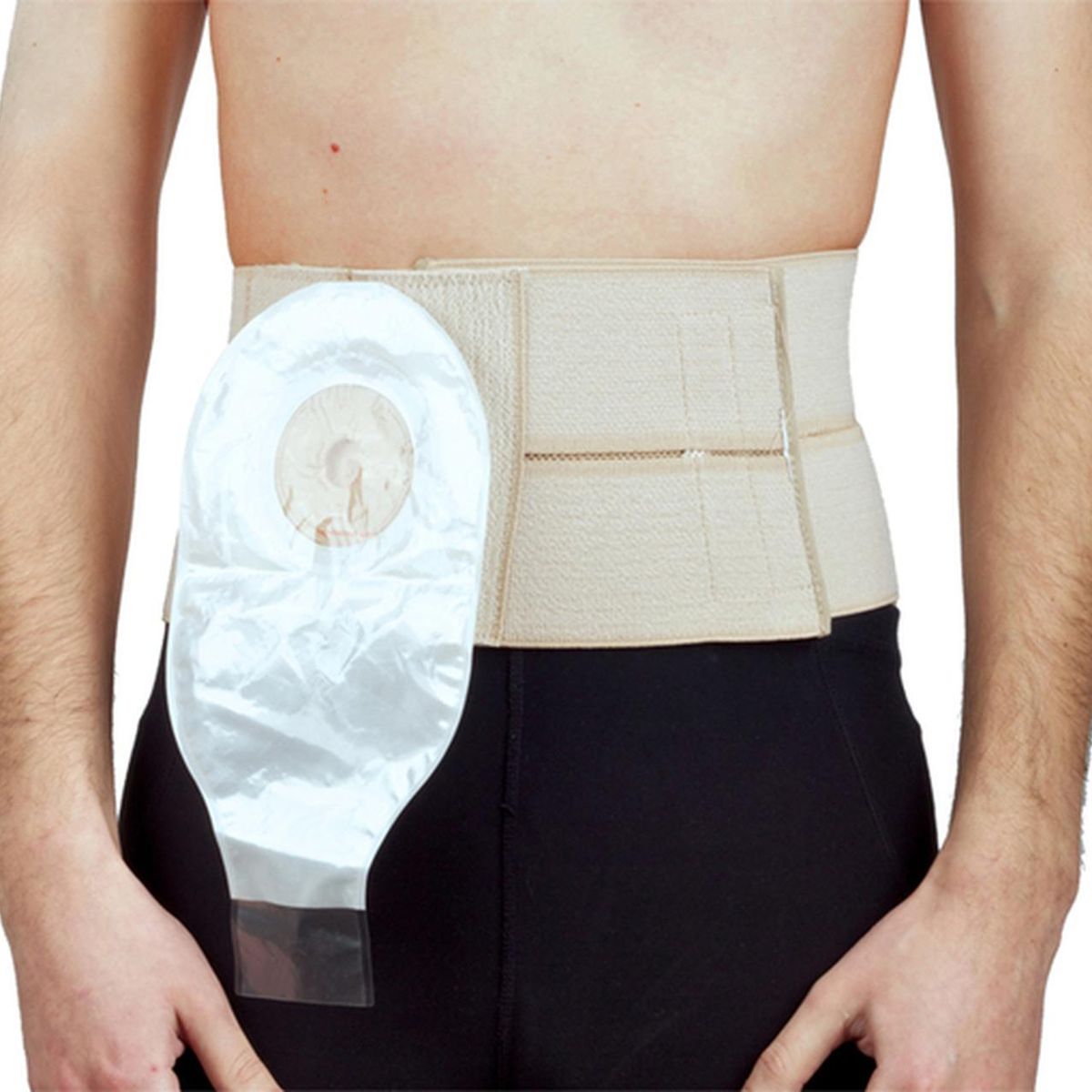 BLUNDING - CINTURON PARA COLOSTOMIA - Beige - XL