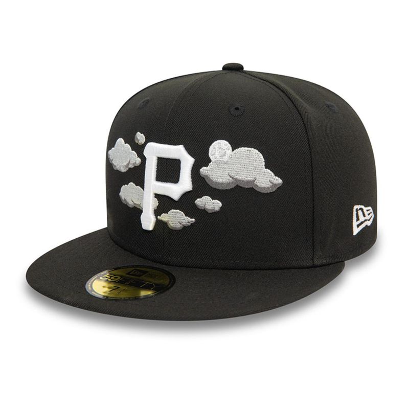 NEW ERA - Gorra 59Fifty Pittsburgh Pirates MLB Cloud Black
