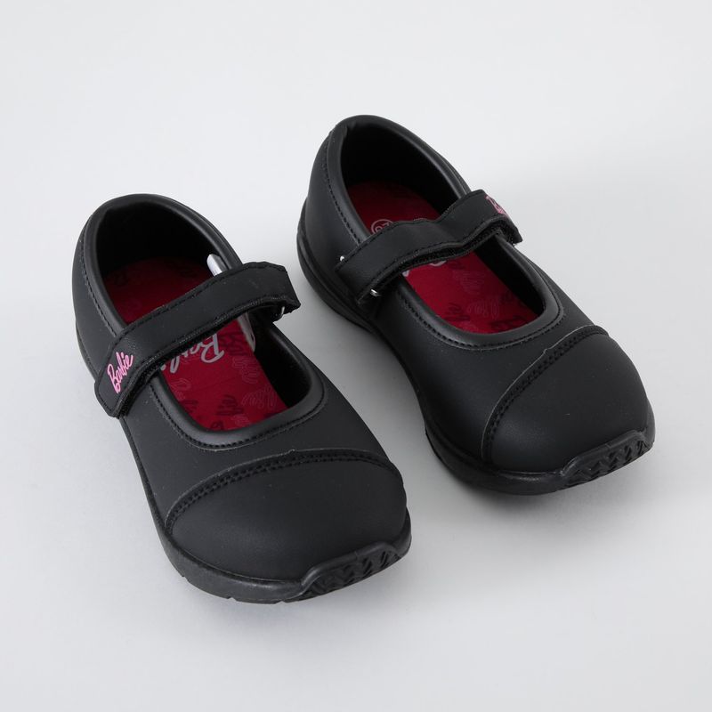 BARBIE - Zapatillas Escolar Niña Letters Negro Barbie