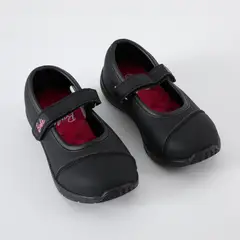 BARBIE - Zapatillas Escolar Niña Letters Negro