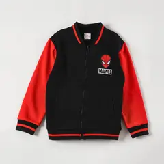 MARVEL - Poleron Niño Spider Back Negro