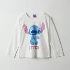 DISNEY - Polera Manga Larga Niña Lilo & Stitch Classics Blanco