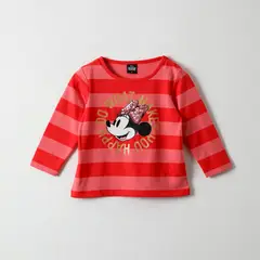 DISNEY - Polera Manga Larga Niña Minnie Do What… Rojo