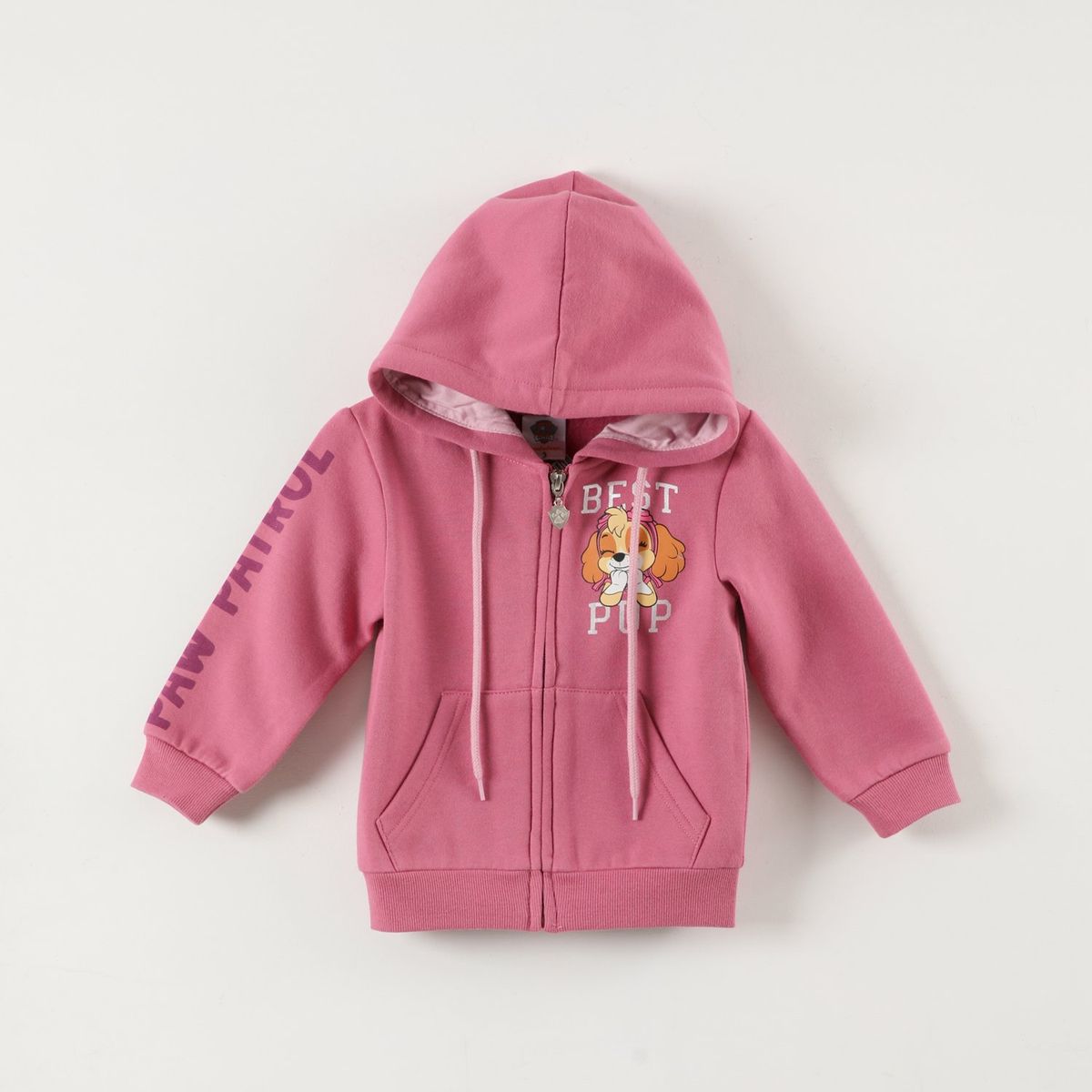 PAW PATROL - Poleron Niña Best Pup Rosado Paw Patrol