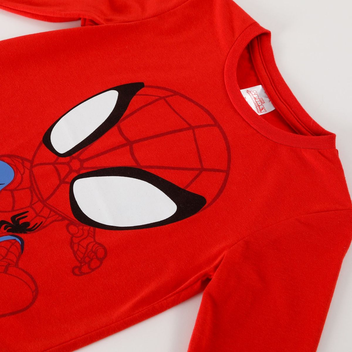 MARVEL - Polera Manga Larga Niño Spiderman Web-Slinger Rojo Marvel
