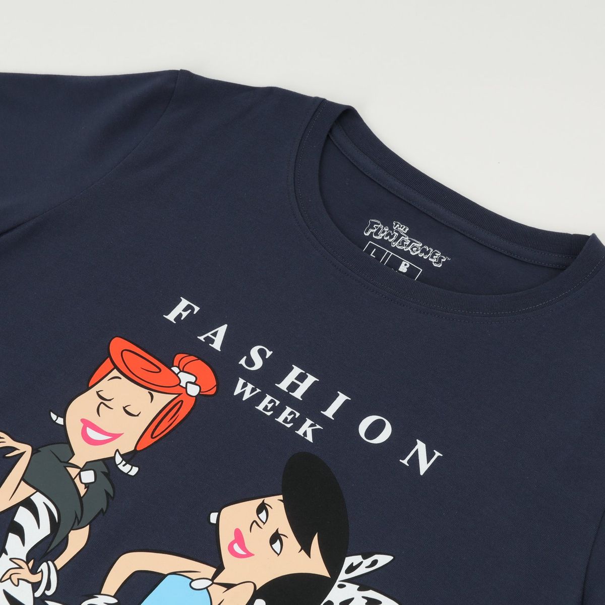 HANNA BARBERA - Polera Manga Corta Mujer Fashion Week Azul Hanna Barbera