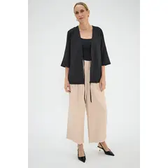 MA GRIFFE - Kimono Textura Negro Magriffe