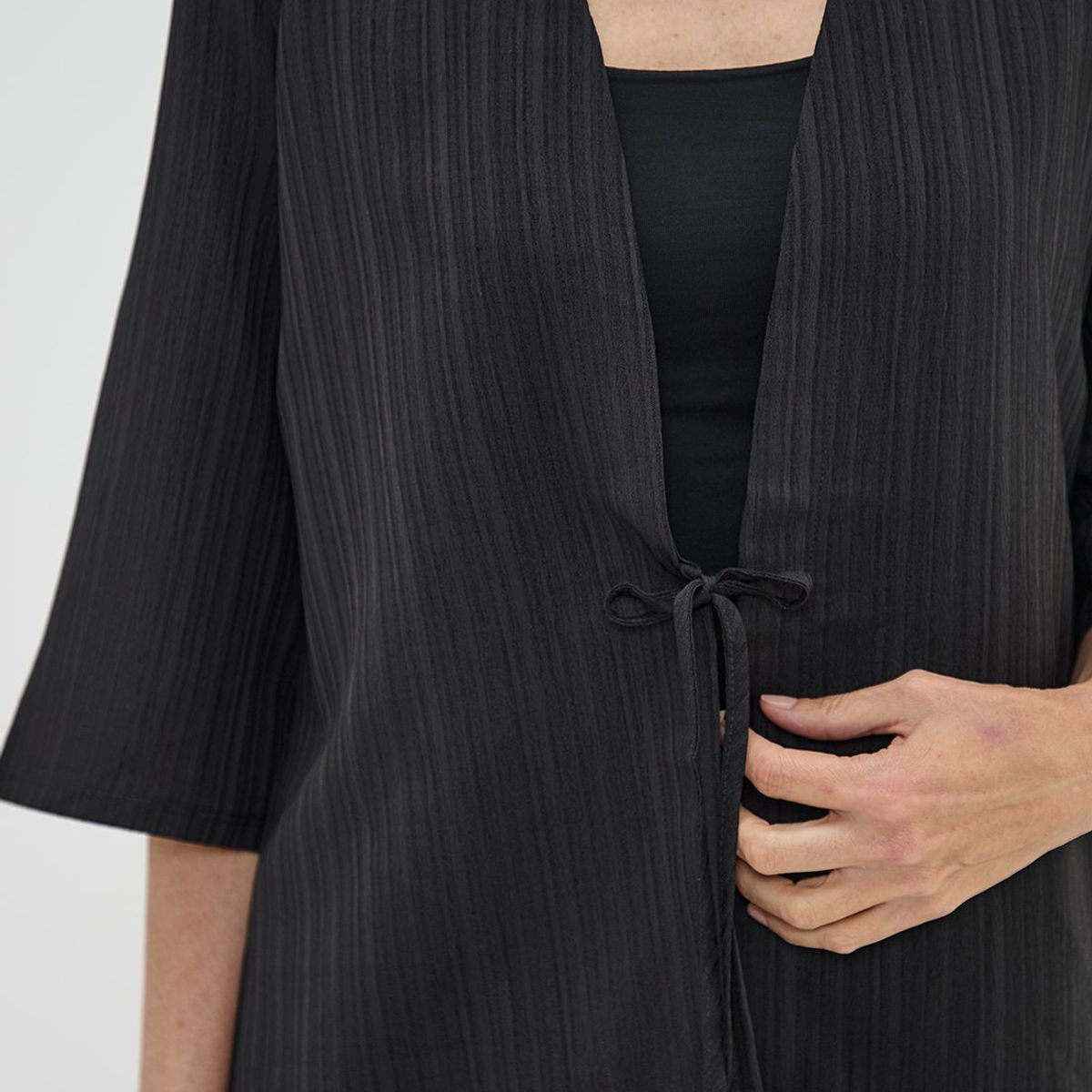 MA GRIFFE - Tapado Negro Mujer Magriffe