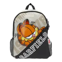 GARFIELD - Mochila Gris Juvenil Casual Edición Limitada