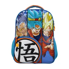 DRAGON BALL - Mochila Colegio Escolar Reforzada Transformaciones Niños