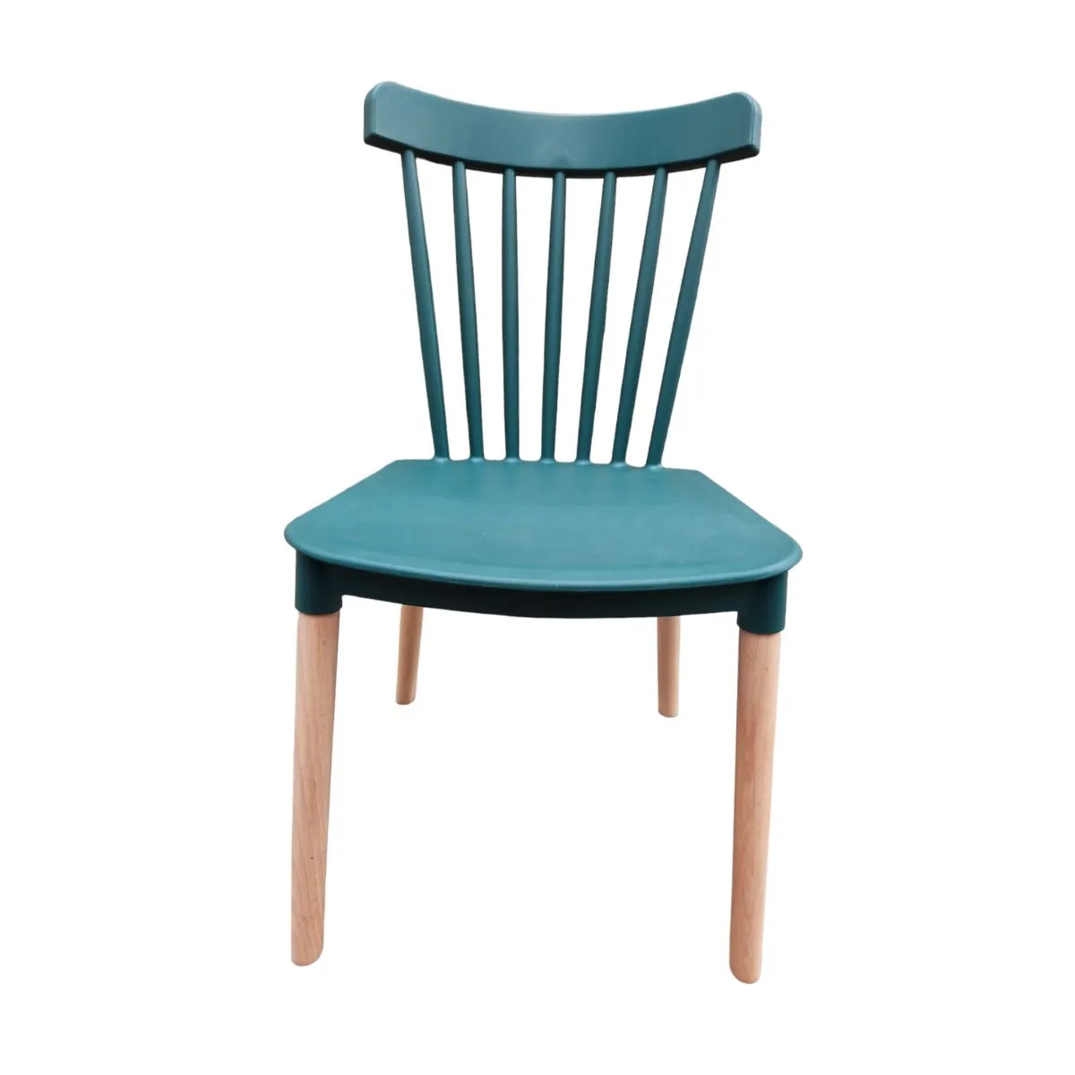 TODODESCUENTO - Pack 6 Sillas Windsor Comedor, Terraza, Restaurant- Verde