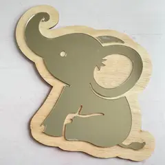 GENERICO - Espejo acrílico elefante