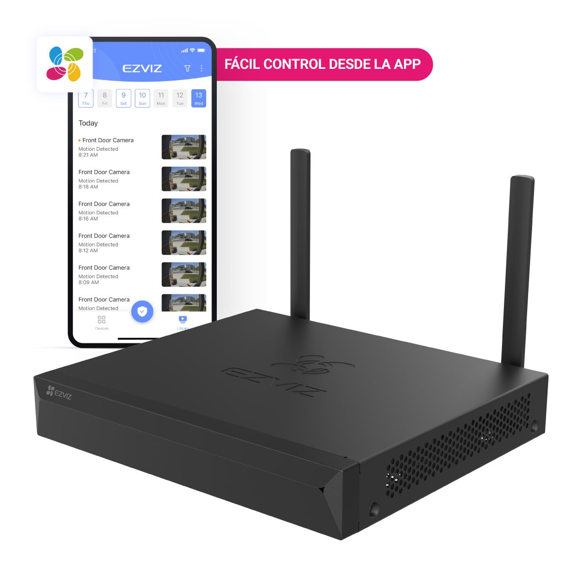 EZVIZ - NVR WIFI EZVIZ 4CH 5MP