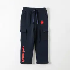 MARVEL - Pantalon Niño Spiderman Cargo Azul