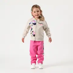 DISNEY - Buzo Niña Minnie Cute Minnie Beige